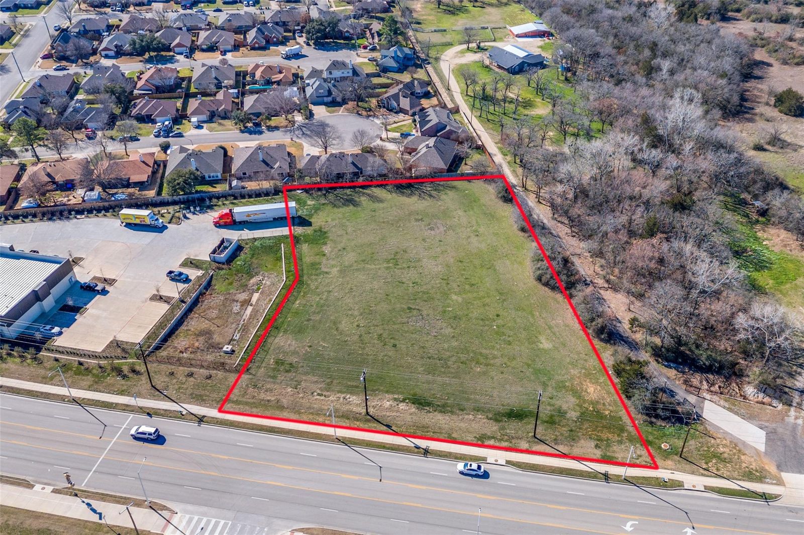 The 1.7-acre MN lot on East McKinney Street